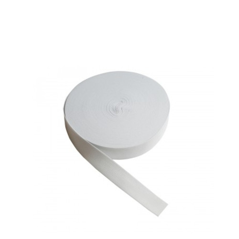 Резинка 25 мм Біла (40 м)