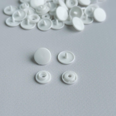 Кнопка пластикова Т5 12.5 мм Біла 1000 шт