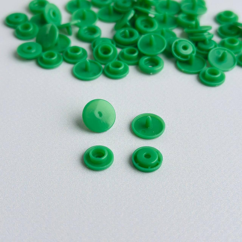 Кнопка пластикова Т5 12.5 мм Зелений 1000 шт Кнопка пластикова Т5 12.5 мм Зелений 1000 шт