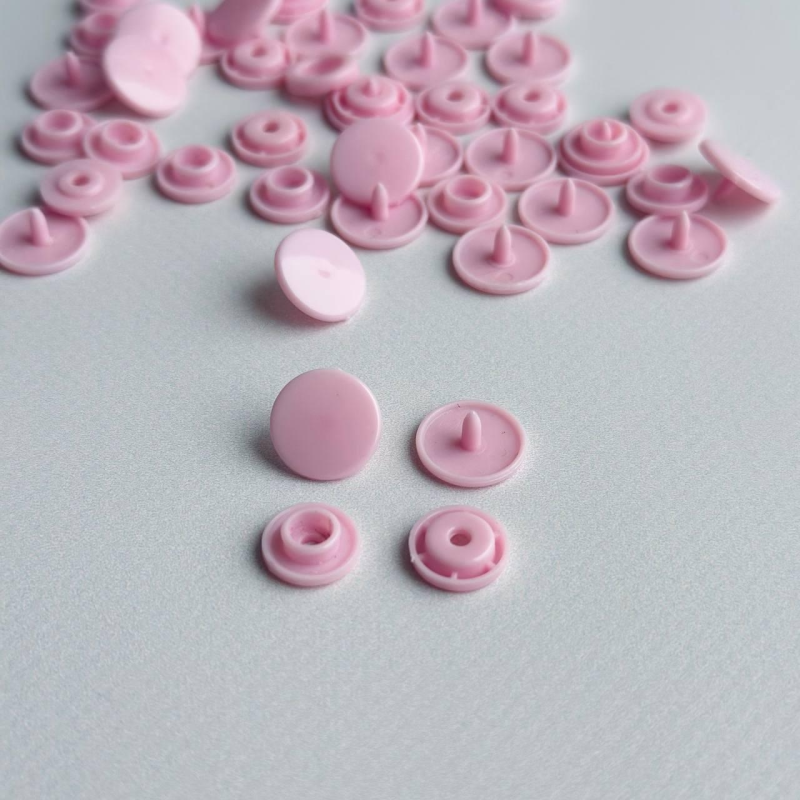 Кнопка пластикова Т5 12.5 мм Ніжно Рожевий 100 шт