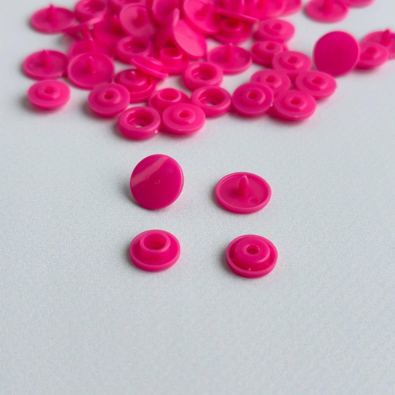 Кнопка пластикова Т5 12.5 мм Рожевий 1000 шт