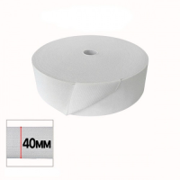 Резинка 40 мм Біла (40 м)