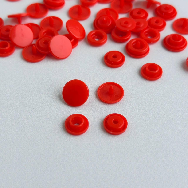 Кнопка пластикова Т5 12.5 мм Червоний 1000 шт Кнопка пластикова Т5 12.5 мм Червоний 1000 шт