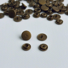Кнопка пластикова Т5 12.5 мм Коричневий 1000 шт