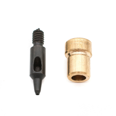 Пробійник для преса 2.5 мм + латунна підставка 14 мм