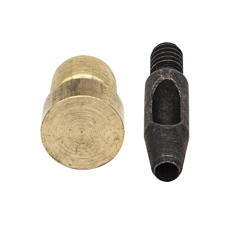 Пробійник під прес 4 мм + латунна підставка 14 мм