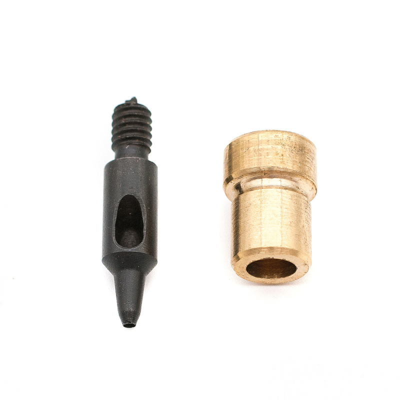 Пробійник для преса 2 мм + латунна підставка 14 мм