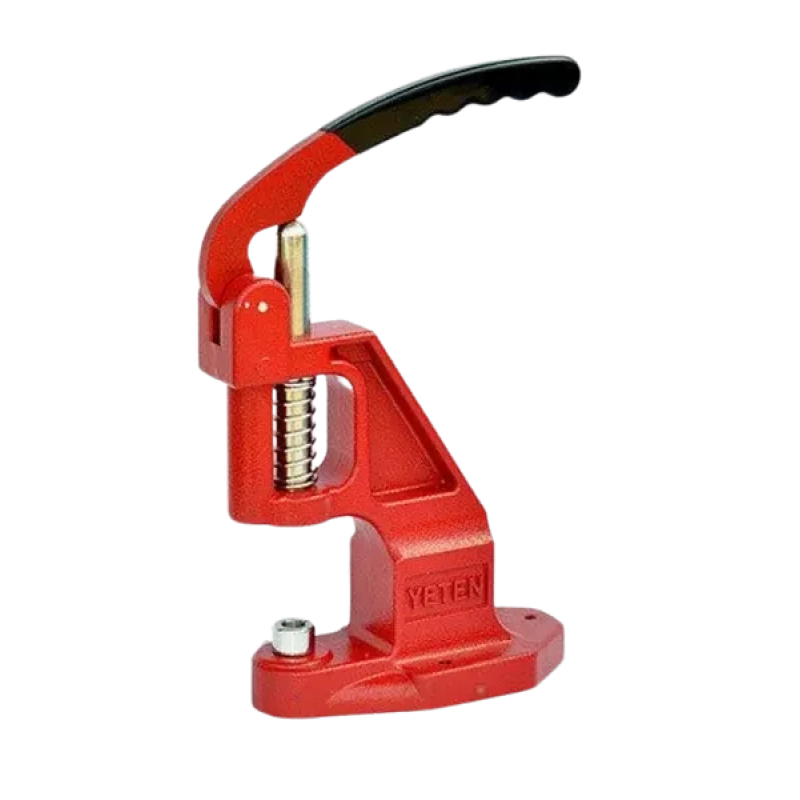 Ручний прес Yeten №1 маленький для установки фурнітури Червоний