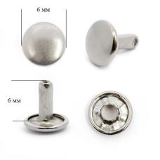 Хольнітен 6 мм двосторонній Нікель 100 шт