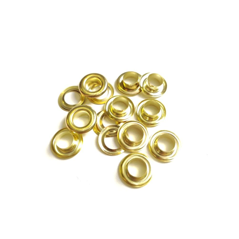Люверс 6 мм Золото №4 50 шт Люверс 6 мм Золото №4 50 шт