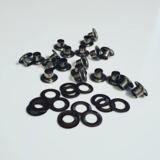 Люверс 8 мм Темний Нікель No5 50 шт