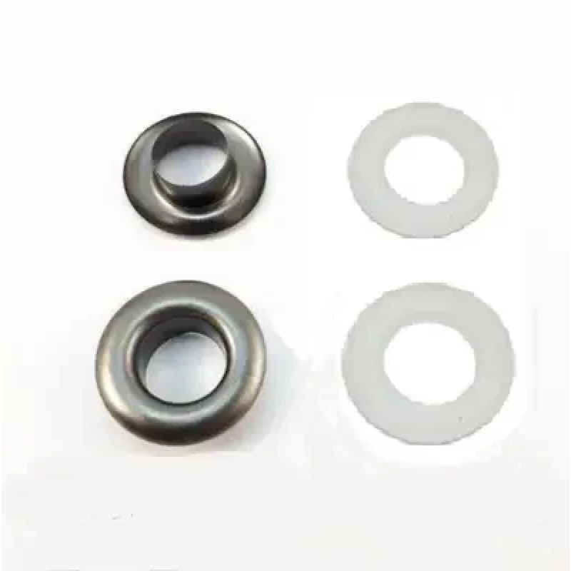 Люверс 10 мм Нержавійчий Темний Нікель №24 50 шт Люверс 10 мм Нержавійчий Темний Нікель №24 50 шт