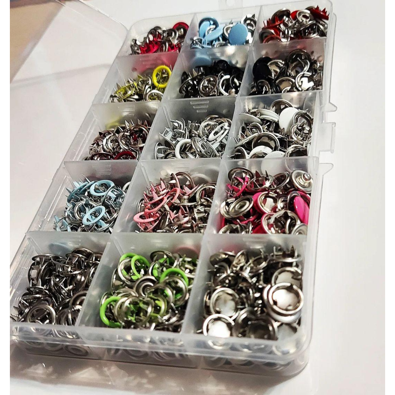 Комплект трикотажної кнопки BABY 9.5 мм Комплект трикотажної кнопки BABY 9.5 мм