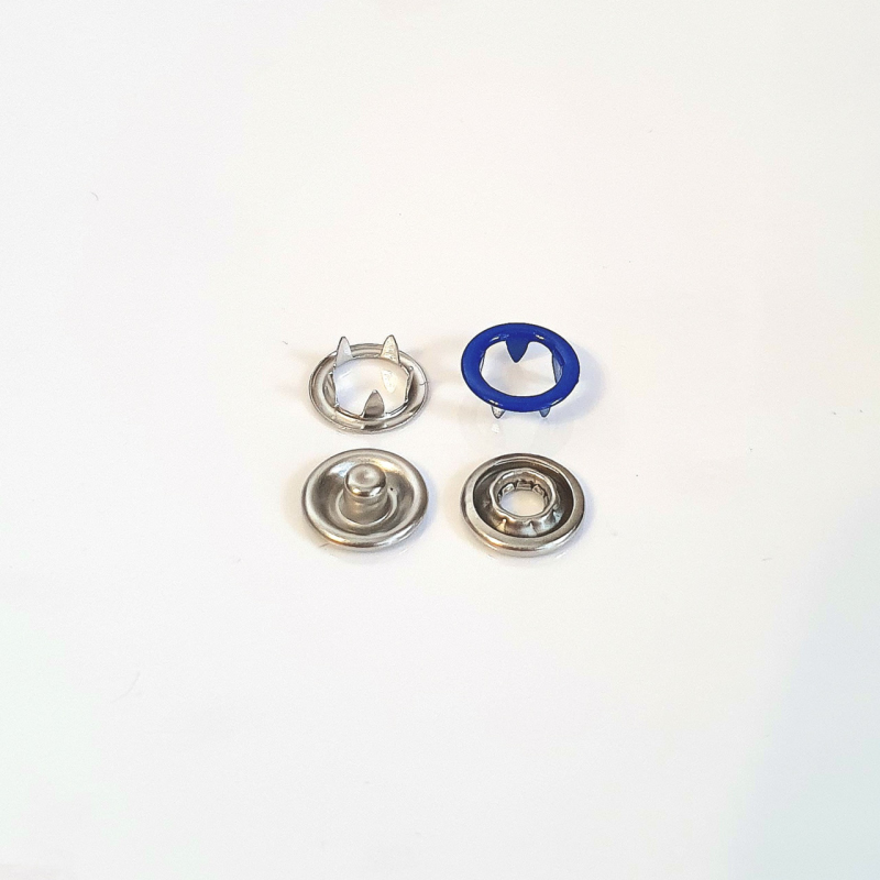 Кнопка BABY трикотажна 9,5 мм Синій 50 шт Кнопка BABY трикотажна 9,5 мм Синій 50 шт