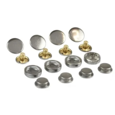 Кнопка Гамма (нержавіюча) 12.5 мм Темний Нікель 50 шт