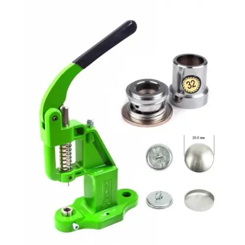 Набір для обтяжки гудзиків №32 (20 мм) Набір для обтяжки гудзиків №32 (20 мм)