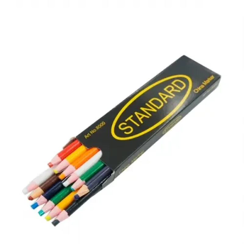 Олівець для розмітки тканини “Standart“ Білий (12 шт)