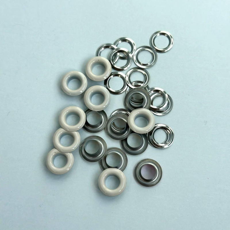 Люверс 8 мм Нержавійчий Світло Бежевий 50 шт Люверс 8 мм Нержавійчий Світло Бежевий 50 шт