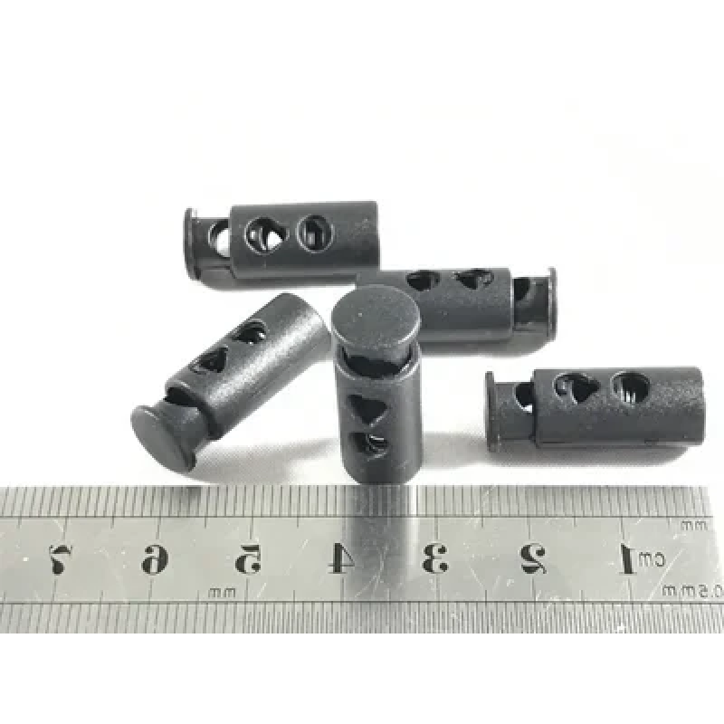 Фіксатор на два отвори 3353 Чорний 50 шт