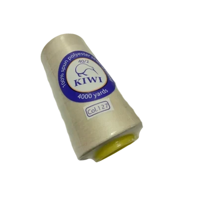 Нитки швейні №40/2 - колір Світло-бежевий (№127)