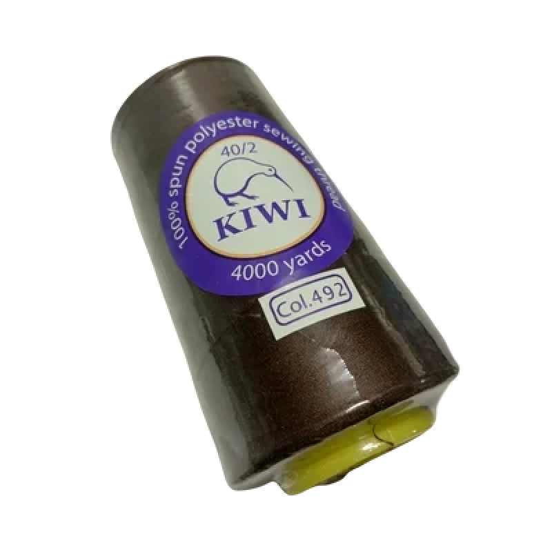 Нитки швейні №40/2 - колір Темно-коричневий (№492) Нитки швейні №40/2 - колір Темно-коричневий (№492)