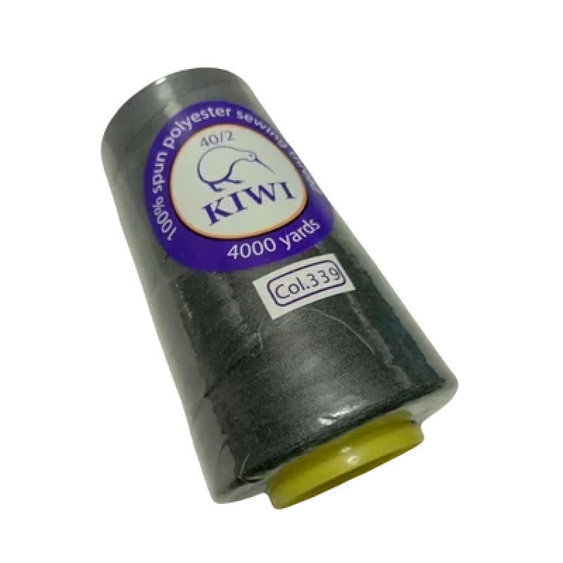 Нитки швейні №40/2 - колір Темно-сірий (№339)