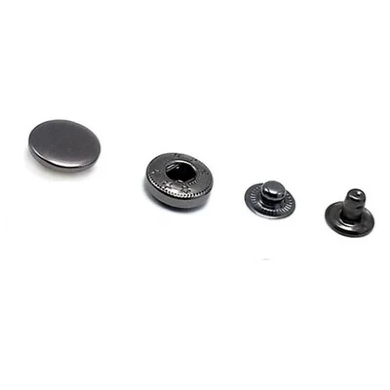 Кнопка ALFA 13,5 мм Темний Нікель 50 шт Кнопка ALFA 13,5 мм Темний Нікель 50 шт