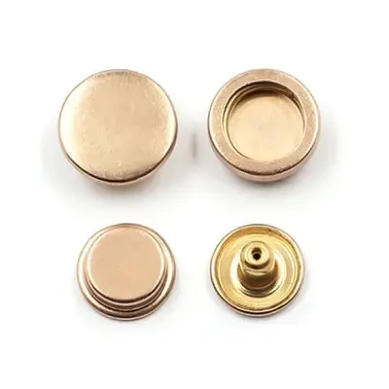 Кнопка Гамма (нержавіюча) 12.5 мм Золото 1000 шт Кнопка Гамма (нержавіюча) 12.5 мм Золото 1000 шт