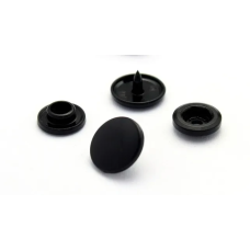 Кнопка пластикова Т8 12 мм Чорна 1000 шт