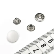 Кнопки пластикові 12.5 мм Білі 1000 шт