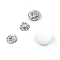 Кнопки пластикові 15 мм Білі 1000 шт