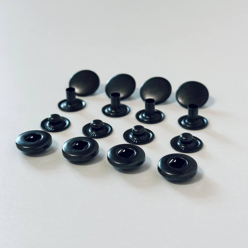 Кнопка ALFA 12.5 мм (нержавіюча) Оксид 100 шт Кнопка ALFA 12.5 мм (нержавіюча) Оксид 100 шт