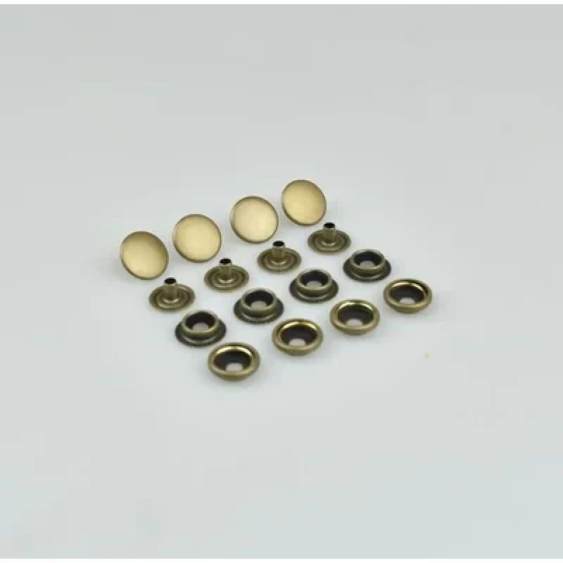 Кнопка Київська (Каппа) 15 мм (нержавіюча) Антик 720 шт