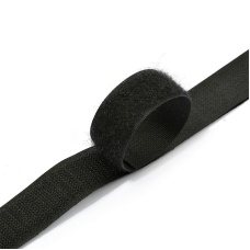 Липучка чорна 3 см (25 м)