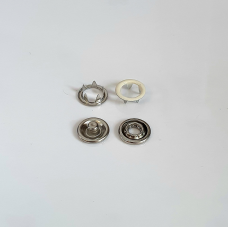 Кнопка BABY трикотажна 9,5 мм Світло Бежевий 100 шт