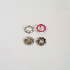 Кнопка BABY трикотажна 9,5 мм Малинова 100 шт