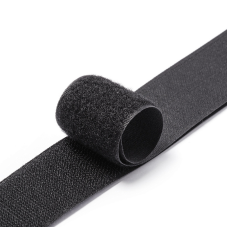 Липучка чорна 4 см (25 м)