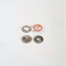 Кнопка BABY трикотажна 9,5 мм Персик 1440 шт