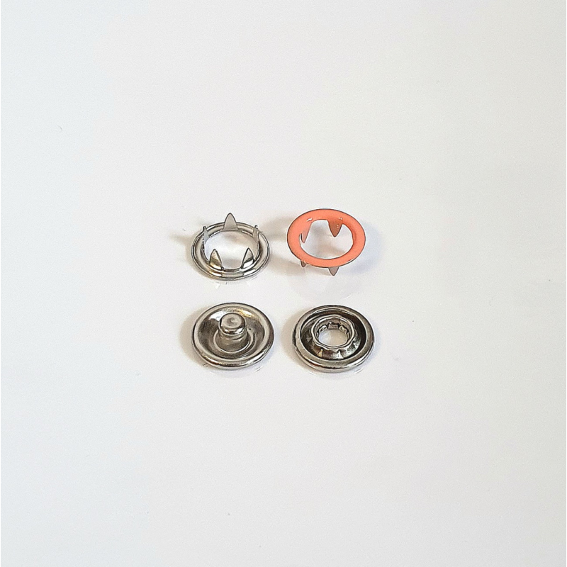 Кнопка BABY трикотажна 9,5 мм Персик 1440 шт Кнопка BABY трикотажна 9,5 мм Персик 1440 шт