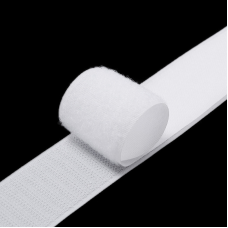 Липучка белая 4 см (25 м)