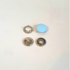 Кнопка BABY 9,5 мм закрита Блакитний 100 шт