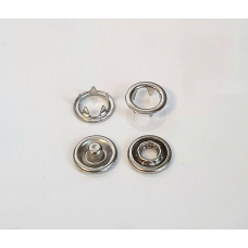 Кнопка BABY трикотажна 10,5 мм Нікель 1440 шт