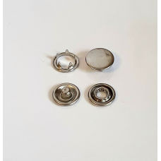 Кнопка BABY 10.5 мм закрита Нікель 100 шт