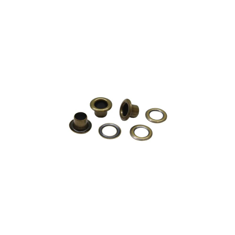 Люверс 4 мм Антик No2 100 шт