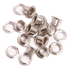 Люверс 6 мм Нікель №4 1000 шт