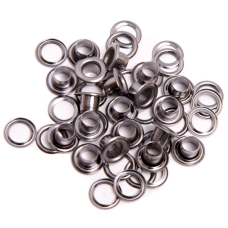 Люверс 6 мм Темний Нікель №4 1000 шт