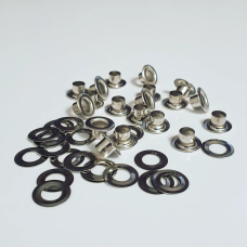 Люверс 8 мм Нікель №5 1000 шт