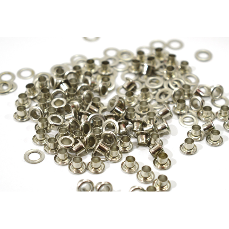 Люверс 17 мм Нікель №31 100 шт Люверс 17 мм Нікель №31 100 шт