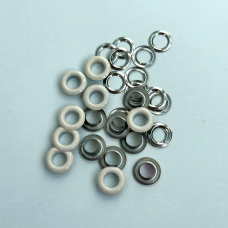 Люверс 8 мм Нержавійчий Світло Бежевий 1000 шт